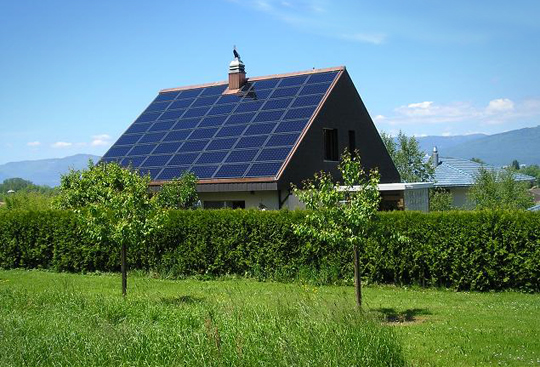 Solar energy in households
